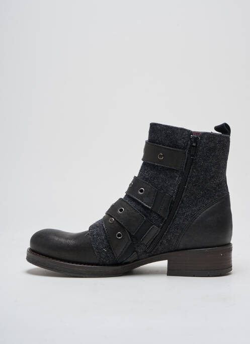 Bottines/Boots noir BRAKO pour femme
