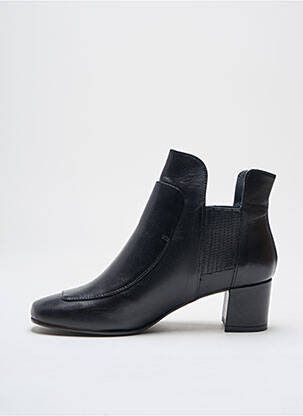 Bottines/boots matière lisse talon de 4 à 6cm noir YVES DESFARGE femme