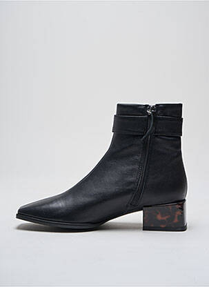Bottines/boots matière lisse talon de 4 à 6cm noir ANGEL ALARCON femme
