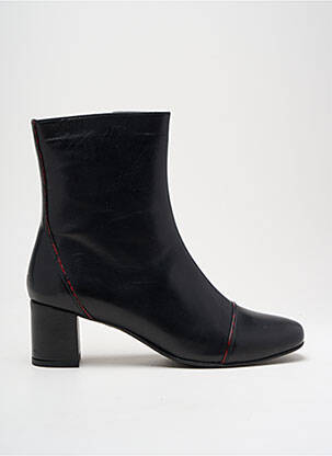 Bottines/boots matière lisse talon de 4 à 6cm noir XAVIER DANAUD femme