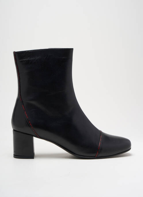 Bottines/boots matière lisse talon de 4 à 6cm noir XAVIER DANAUD femme
