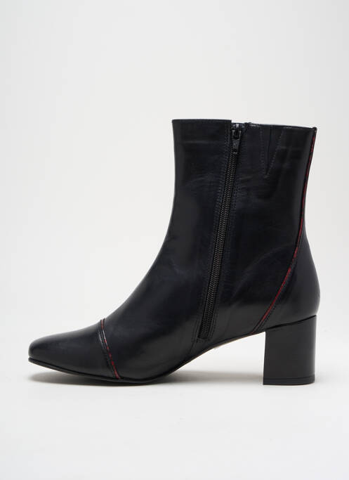 Bottines/boots matière lisse talon de 4 à 6cm noir XAVIER DANAUD femme