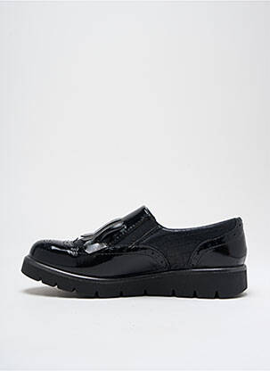 Derbies tissage satiné talon plat jusqu'à 3cm noir ALTEX femme