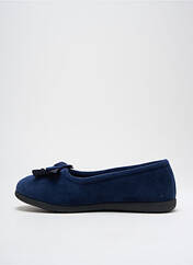 Chaussons/Pantoufles bleu ISOTONER pour femme seconde vue