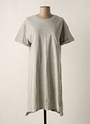 Robe mi-longue gris CHARLIOR pour femme seconde vue