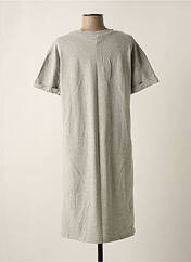 Robe mi-longue gris CHARLIOR pour femme seconde vue