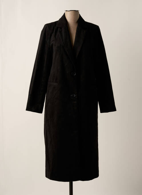 Manteau long noir LA PETITE ETOILE pour femme