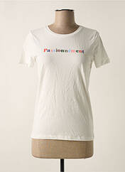 T-shirt blanc ARTLOVE pour femme seconde vue