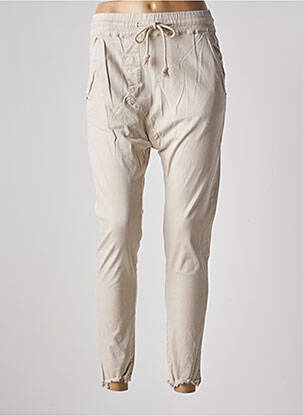 Sarouel poches beige MELLY & CO femme