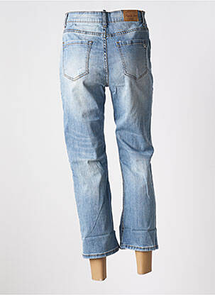Jeans boyfriend poches bleu PLACE DU JOUR femme