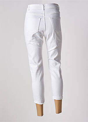 Pantacourt poches blanc MELLY & CO femme