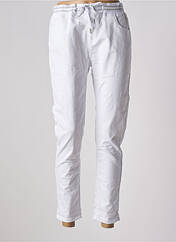 Pantalon 7/8 blanc ZAC & ZOE pour femme seconde vue