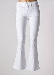 Pantalon slim blanc NINA CARTER pour femme seconde vue