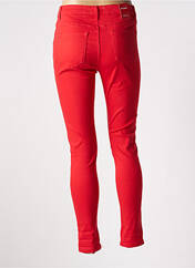 Pantalon slim rouge NINA CARTER pour femme seconde vue