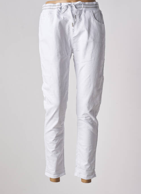 Pantalon 7/8 blanc ZAC & ZOE pour femme