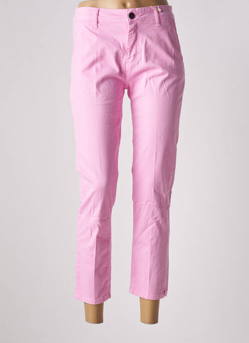 Pantalon 7/8 rose SUNNY STUDIO pour femme