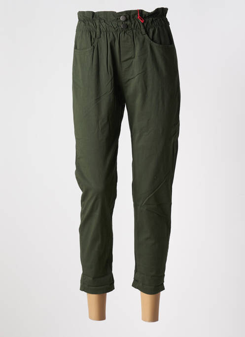 Pantalon 7/8 vert JOHANNA PARIS pour femme