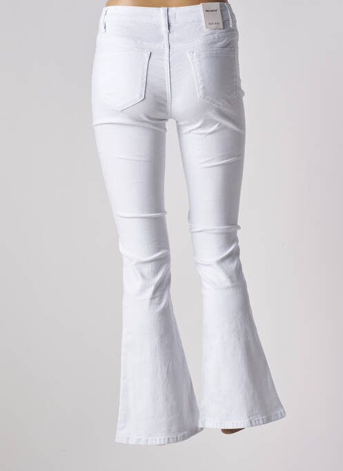 Pantalon slim blanc NINA CARTER pour femme