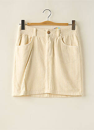Jupe courte poches beige SUNNY STUDIO femme