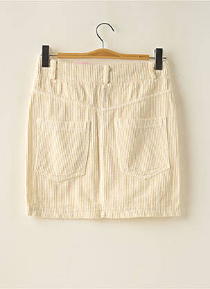 Jupe courte poches beige SUNNY STUDIO femme