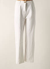 Pantalon chino blanc R.DISPLAY pour femme seconde vue