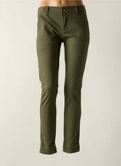 Pantalon slim vert PLACE DU JOUR pour femme seconde vue