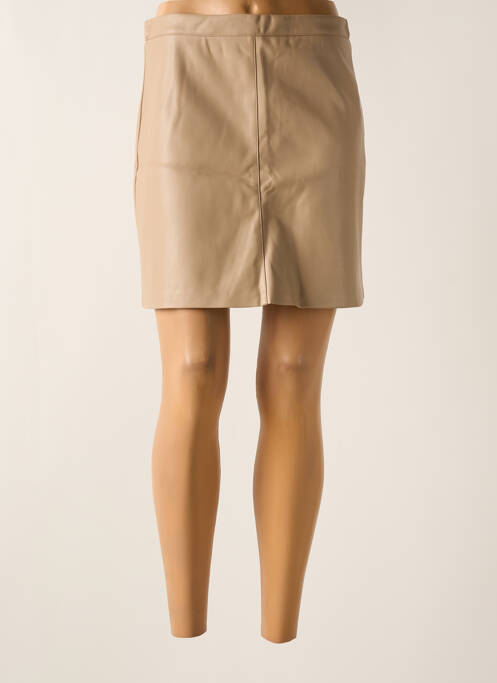 Jupe courte beige ARTLOVE pour femme