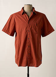 Chemise manches courtes poches marron TIFFOSI homme