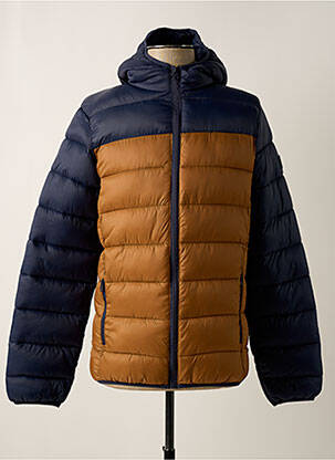 Doudoune manches longues a capuche marron TIFFOSI homme