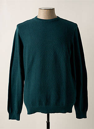 Pull col rond manches longues vert TIFFOSI homme