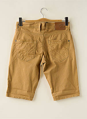 Bermuda stretch taille normale beige REDMAN homme