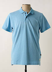 Polo bleu MEN OF ALL NATION pour homme seconde vue