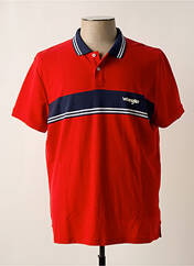 Polo rouge WRANGLER pour homme seconde vue