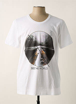 T-shirt blanc MEXX pour homme