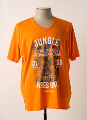 T-shirt orange REDMOND pour homme seconde vue