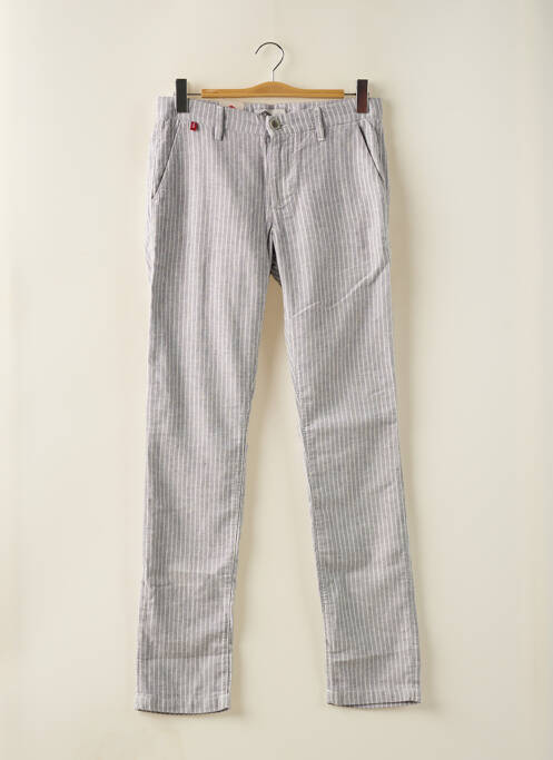 Pantalon chino tissage chiné taille normale bleu LEE COOPER homme