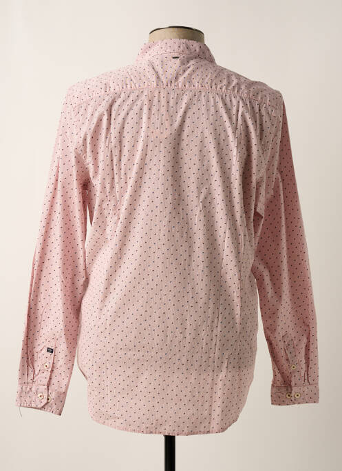 Chemise manches longues rouge PETROL INDUSTRIES pour homme