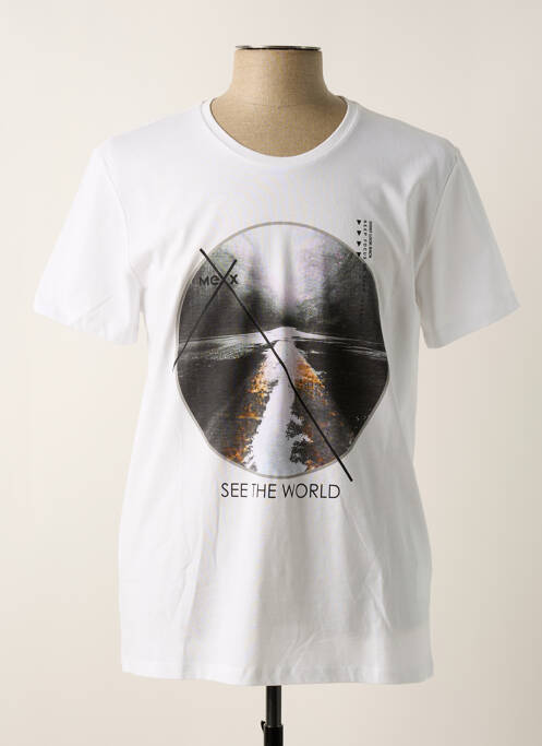 T-shirt blanc MEXX pour homme