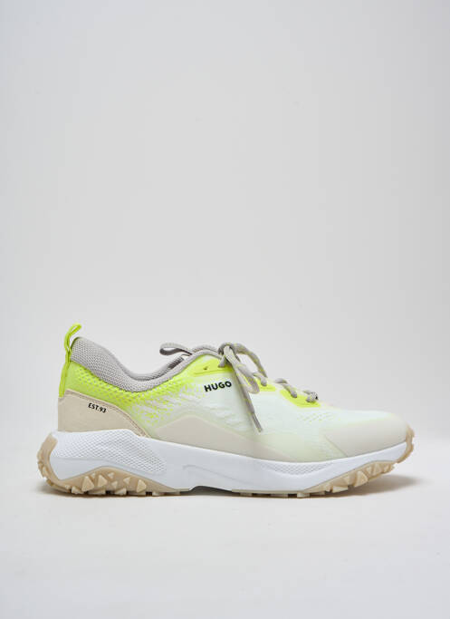 Baskets jaune HUGO BOSS pour homme