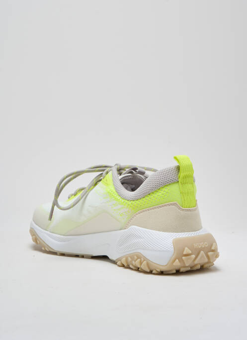 Baskets jaune HUGO BOSS pour homme