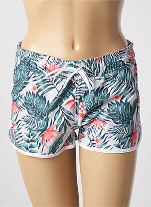 Bas de maillot de bain imprimé fantaisie short vert WAXX femme