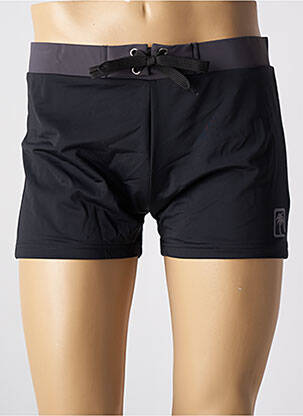 Short de bain fermeture liens à nouer noir SUN PROJECT homme