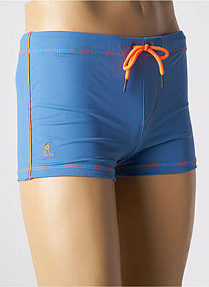 Short de bain fermeture liens à nouer bleu RAMATUELLE homme