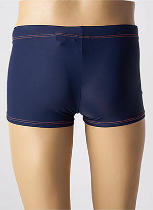 Short de bain fermeture liens à nouer bleu fonce RAMATUELLE homme