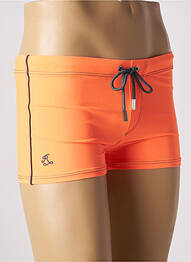 Short de bain fermeture liens à nouer orange RAMATUELLE homme