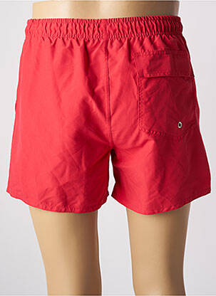Short de bain fermeture liens à nouer rouge SUN PROJECT homme