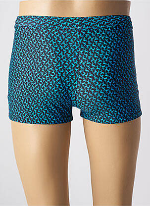 Short de bain imprimé fantaisie bleu LAGON BLEU homme
