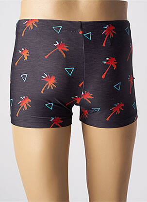 Short de bain imprimé fantaisie gris SUN PROJECT homme