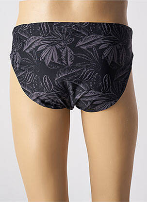 Slip de bain imprimé fantaisie noir SUN PROJECT homme