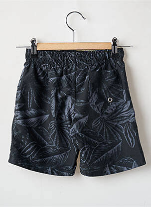 Short de bain imprimé fantaisie noir SUN PROJECT garçon